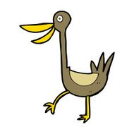 Funny Cartoon Duck N19