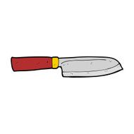 Cartoon Kitchen Knife N30