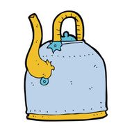 old iron kettle cartoon N11