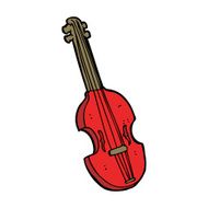 Cartoon Violin N13
