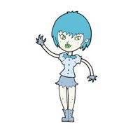 Cartoon Vampire Girl N239