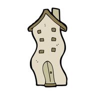 cartoon house doodle N9