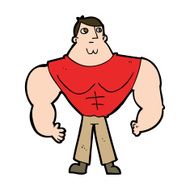 Cartoon Body Builder N13
