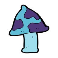 cartoon toadstool N100