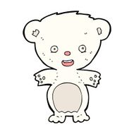 Cartoon Polar Bear N97