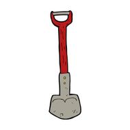 Cartoon Shovel N26