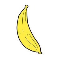 cartoon happy banana N11