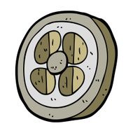 cartoon medieval shield N11