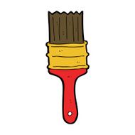 cartoon paint brush N44