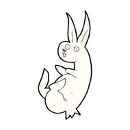 cue cartoon rabbit N11
