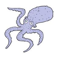 Cartoon Octopus N84