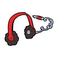 Cartoon Headphones N28