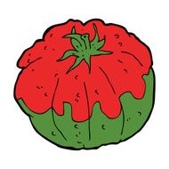 Cartoon Tomato N143
