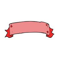 heraldry scroll banner cartoon N12