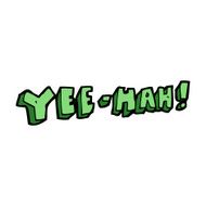 cartoon yeehah symbol N11