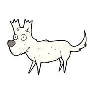 cartoon cute little dog N10