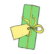 cartoon christmas present N56