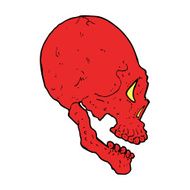 red skull illustration N6