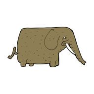 Cartoon Mammoth N9