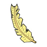 Cartoon Feather N56