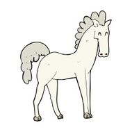 Cartoon Horse N73