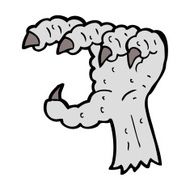 cartoon bird claw N6