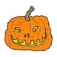 Cartoon Pumpkin N64