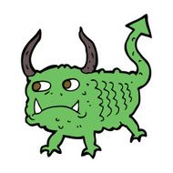 cartoon little demon N30