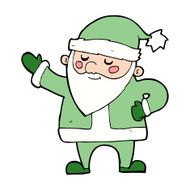 Cartoon Santa Claus N345