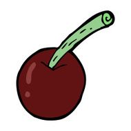 cartoon cherry symbol N8