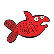 Cartoon Fish N179