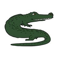 Cartoon Crocodile N79