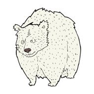 huge polar bear cartoon N4