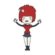Cartoon Vampire Girl N240
