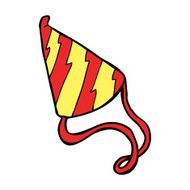 Cartoon Party Hat N26