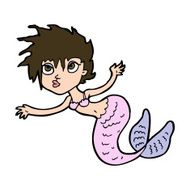 Cartoon Mermaid N70