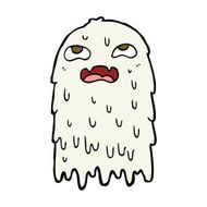 gross cartoon ghost N22