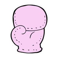 cartoon pink boxing glove N9