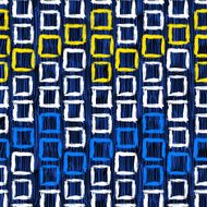 Geometric pattern with small hand painted squares N3
