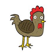 Cartoon Chicken N93