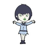 Cartoon Vampire Girl N241