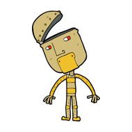 Cartoon Robot N286