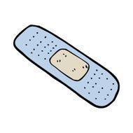 cartoon medical plaster N10