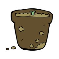 Cartoon Flower Pot N15