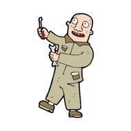 Cartoon Mechanic N22