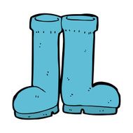 cartoon rubber boots N10