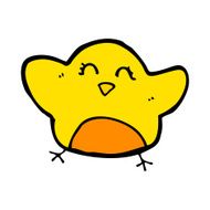 Cartoon Bird N375