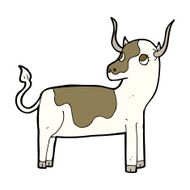 Cartoon Cow N84