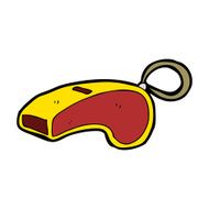 cartoon whistle N28
