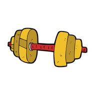Cartoon Dumbbell N12